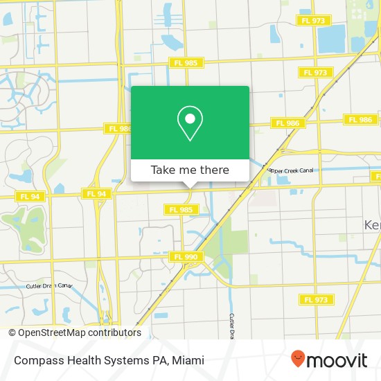 Compass Health Systems PA map