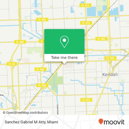 Sanchez Gabriel M Atty map