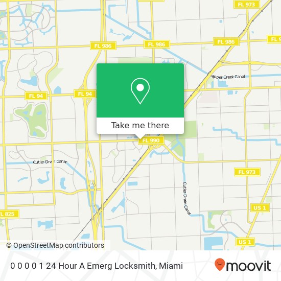 0 0 0 0 1 24 Hour A Emerg Locksmith map