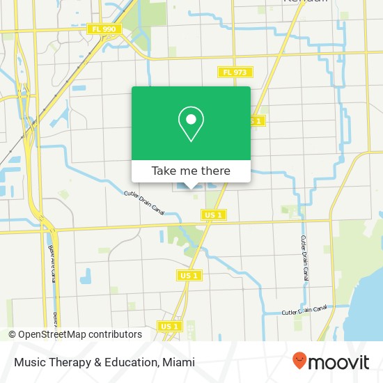 Music Therapy & Education map