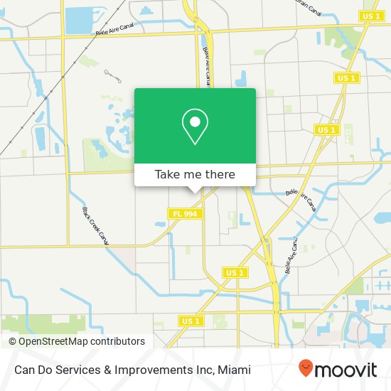 Can Do Services & Improvements Inc map