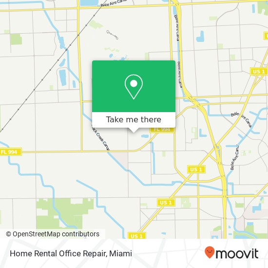 Home Rental Office Repair map