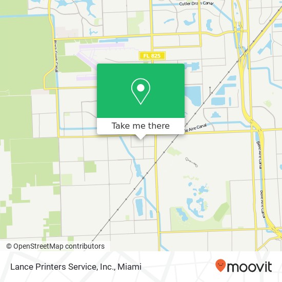 Mapa de Lance Printers Service, Inc.