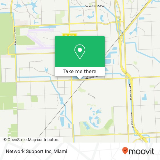 Network Support Inc map