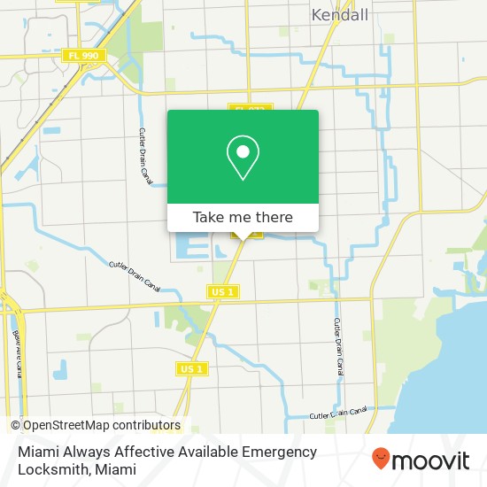 Miami Always Affective Available Emergency Locksmith map