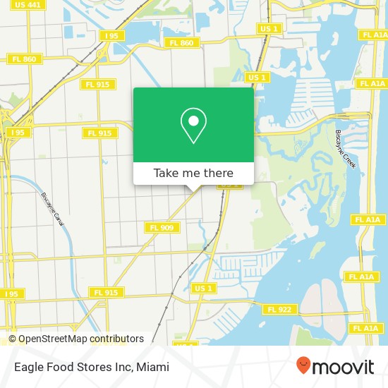 Mapa de Eagle Food Stores Inc