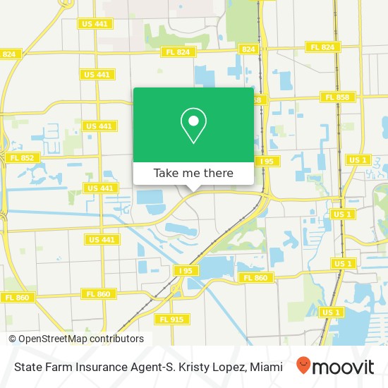 State Farm Insurance Agent-S. Kristy Lopez map