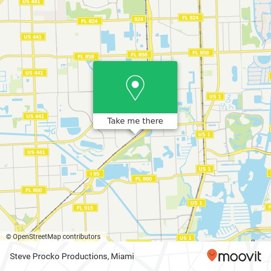 Steve Procko Productions map