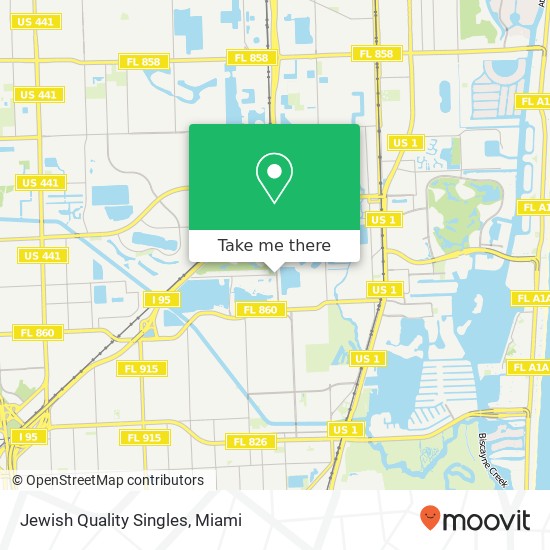 Jewish Quality Singles map
