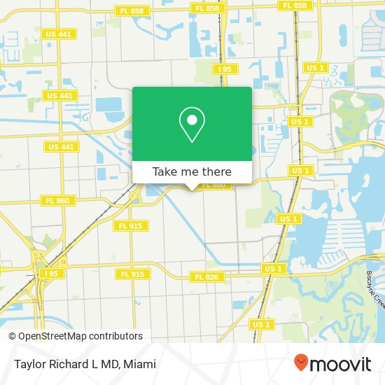 Taylor Richard L MD map