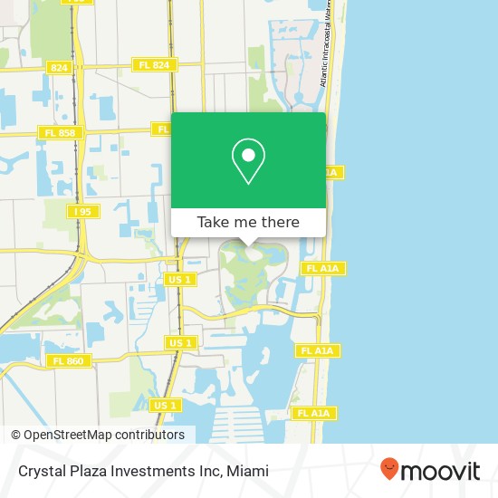 Crystal Plaza Investments Inc map