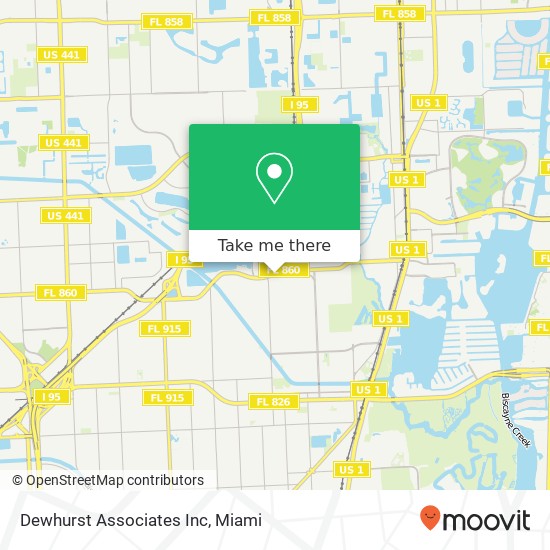 Mapa de Dewhurst Associates Inc