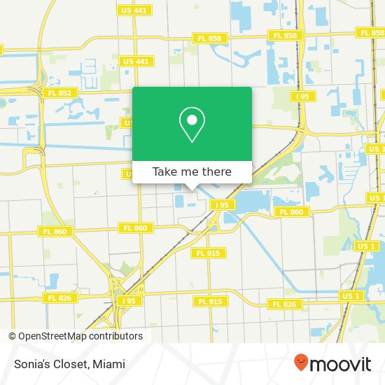 Mapa de Sonia's Closet