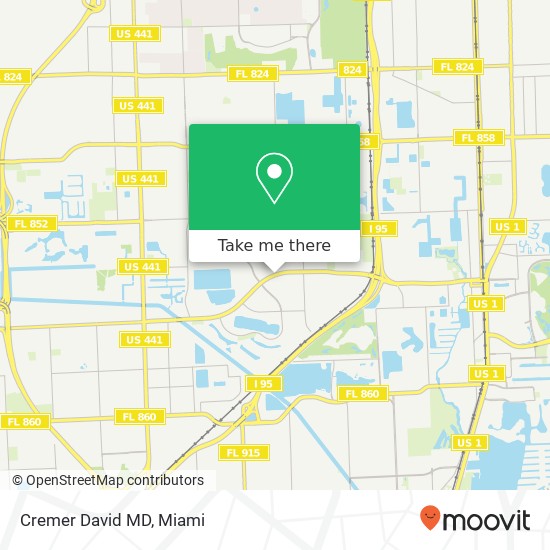 Cremer David MD map
