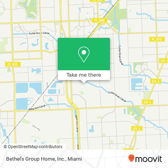 Mapa de Bethel's Group Home, Inc.