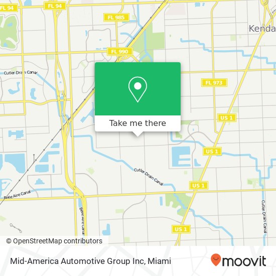 Mapa de Mid-America Automotive Group Inc