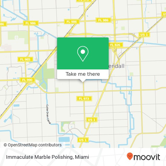 Immaculate Marble Polishing map