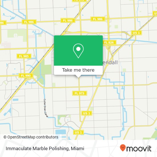 Mapa de Immaculate Marble Polishing