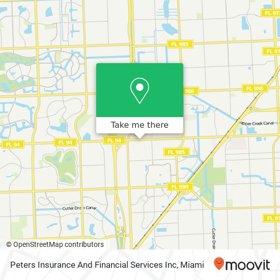Peters Insurance And Financial Services Inc map