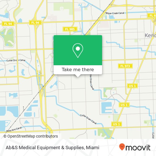 Ab&S Medical Equipment & Supplies map