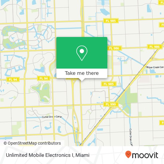 Unlimited Mobile Electronics I map