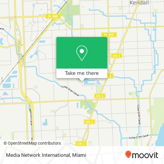 Media Network International map