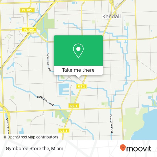 Mapa de Gymboree Store the