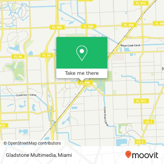 Gladstone Multimedia map