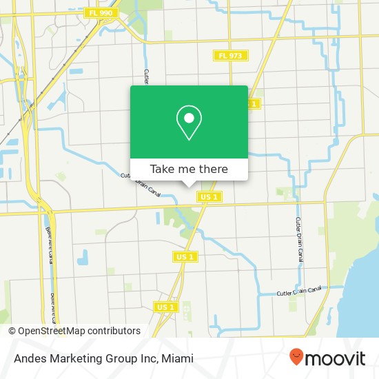 Mapa de Andes Marketing Group Inc