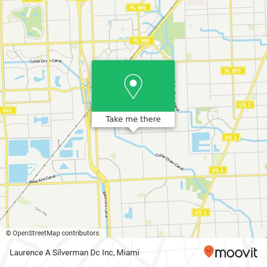 Laurence A Silverman Dc Inc map