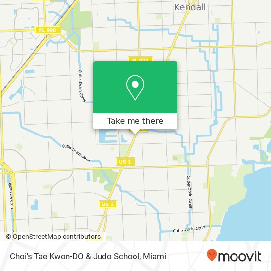 Choi's Tae Kwon-DO & Judo School map