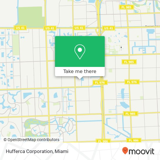 Hufferca Corporation map