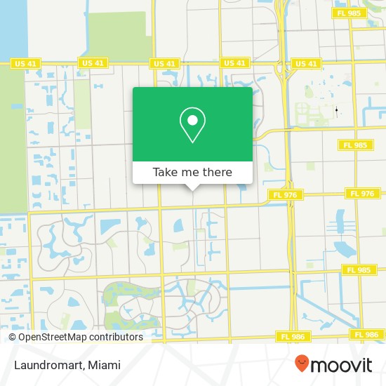 Laundromart map