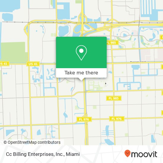 Cc Billing Enterprises, Inc. map