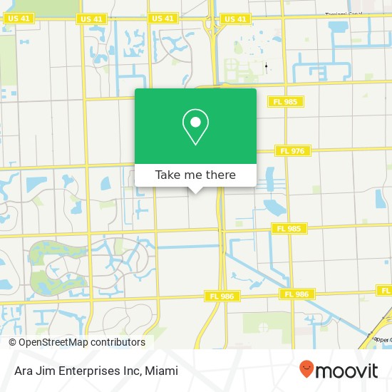 Ara Jim Enterprises Inc map