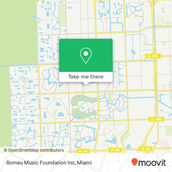 Romeu Music Foundation Inc map