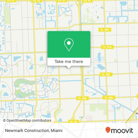 Newmark Construction map