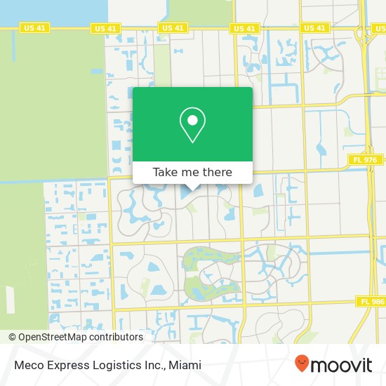 Meco Express Logistics Inc. map