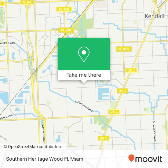 Mapa de Southern Heritage Wood Fl