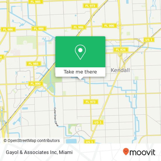 Mapa de Gayol & Associates Inc