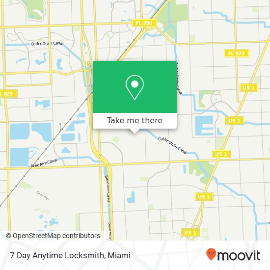 Mapa de 7 Day Anytime Locksmith