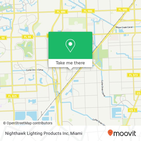 Nighthawk Lighting Products Inc map