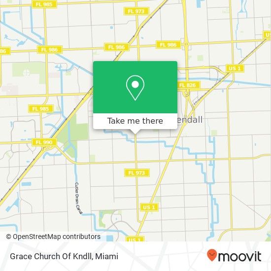 Mapa de Grace Church Of Kndll