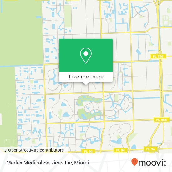 Mapa de Medex Medical Services Inc