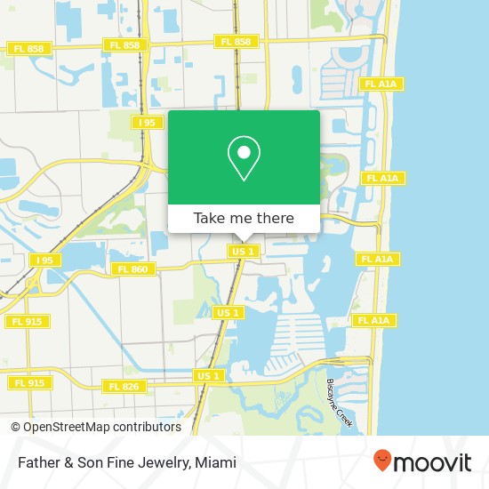 Father & Son Fine Jewelry map