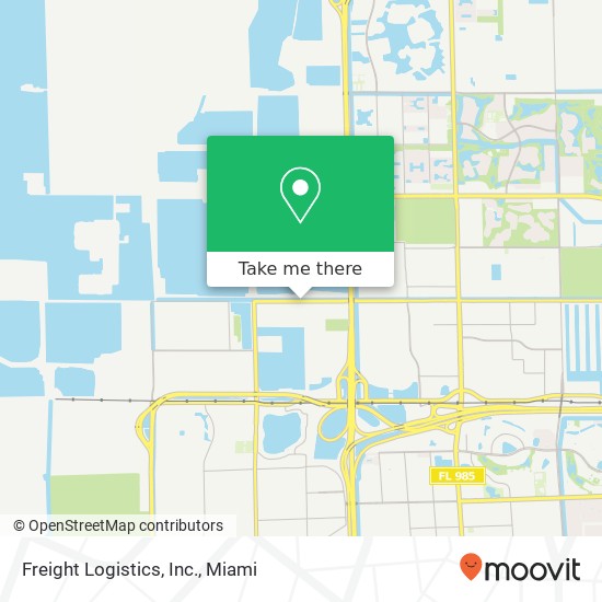 Freight Logistics, Inc. map