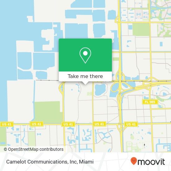 Mapa de Camelot Communications, Inc
