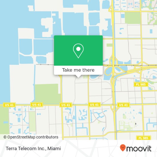 Terra Telecom Inc. map