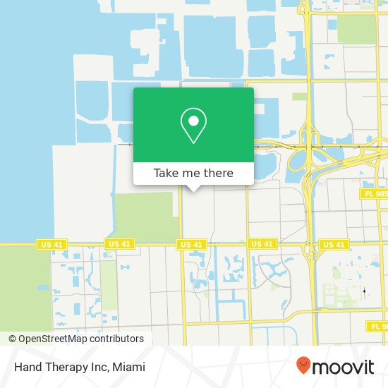 Hand Therapy Inc map