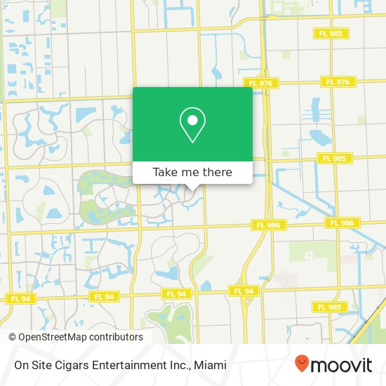 On Site Cigars Entertainment Inc. map